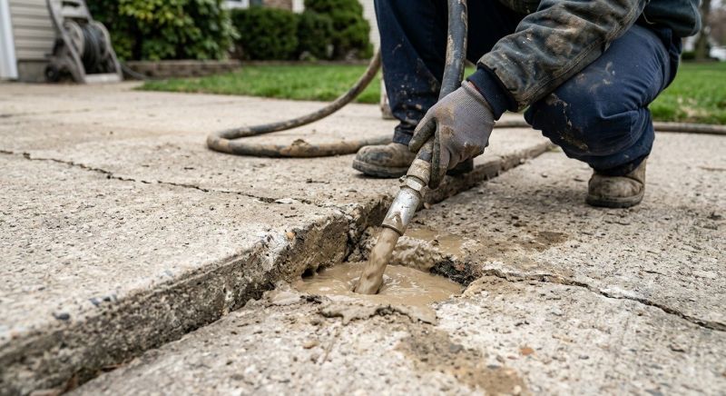 Concrete Settlement Repair in Denver, CO