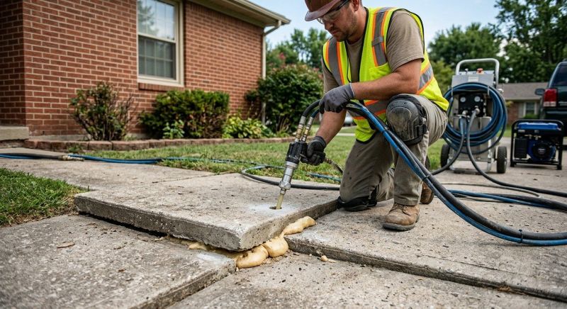 Concrete Slab Jacking in Corpus Christi, TX