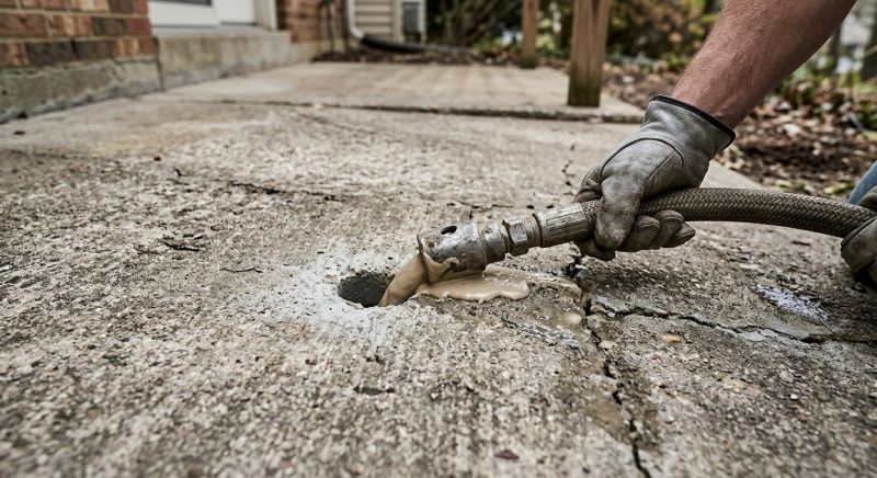 Driveway Slab Lifting in Denver, CO