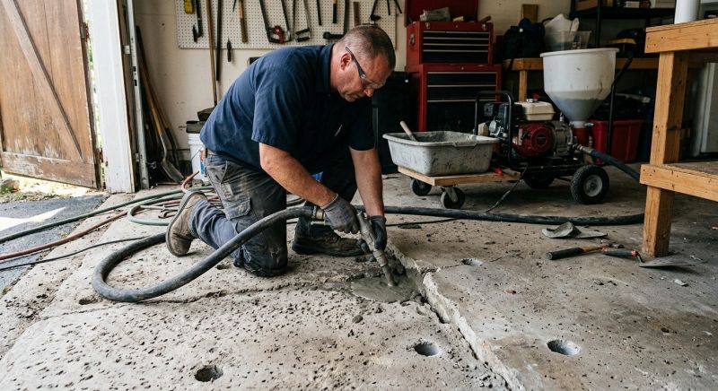 Garage Settling Repair in Corpus Christi, TX