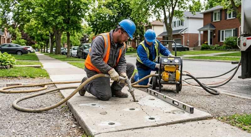 Sidewalk Raising in Columbus, OH