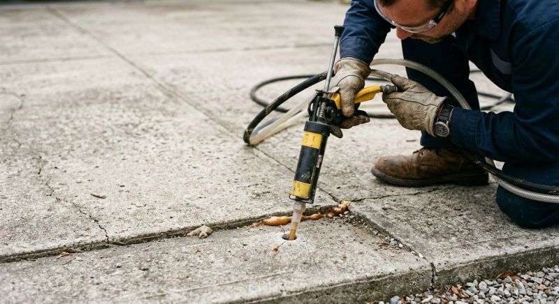 Slab Jacking in West Des Moines, IA