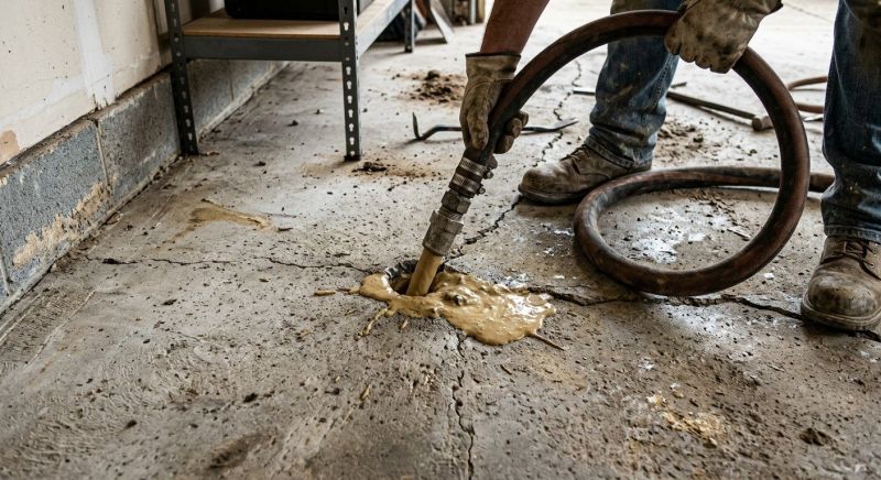 Sunken Driveway Lifting in Miami Dade County, FL