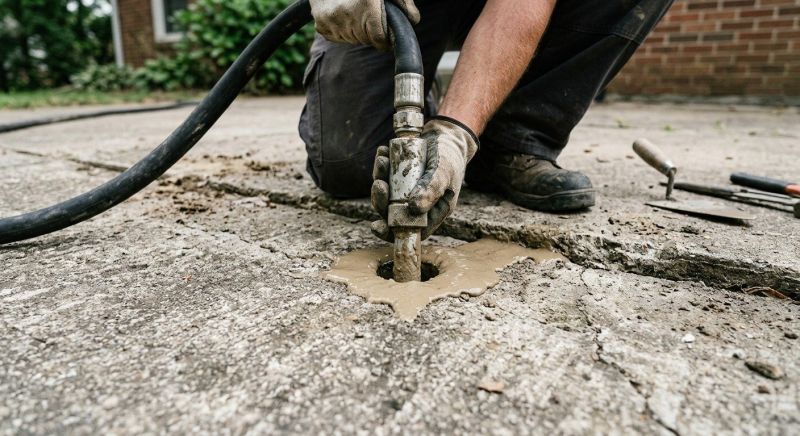 Sunken Patio Repair in San Antonio, TX