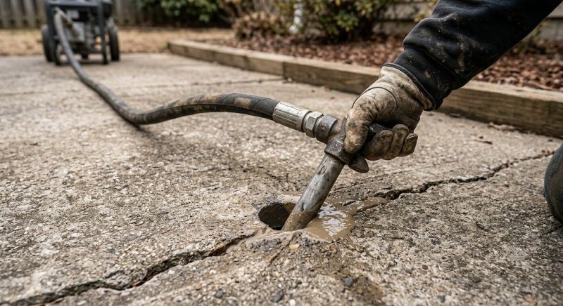 Sunken Slab Repair in Columbus, OH